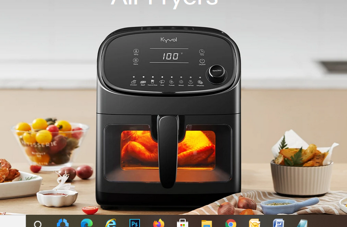 Just choose one Large Air Fryer like the Kyvol Epichef AF60